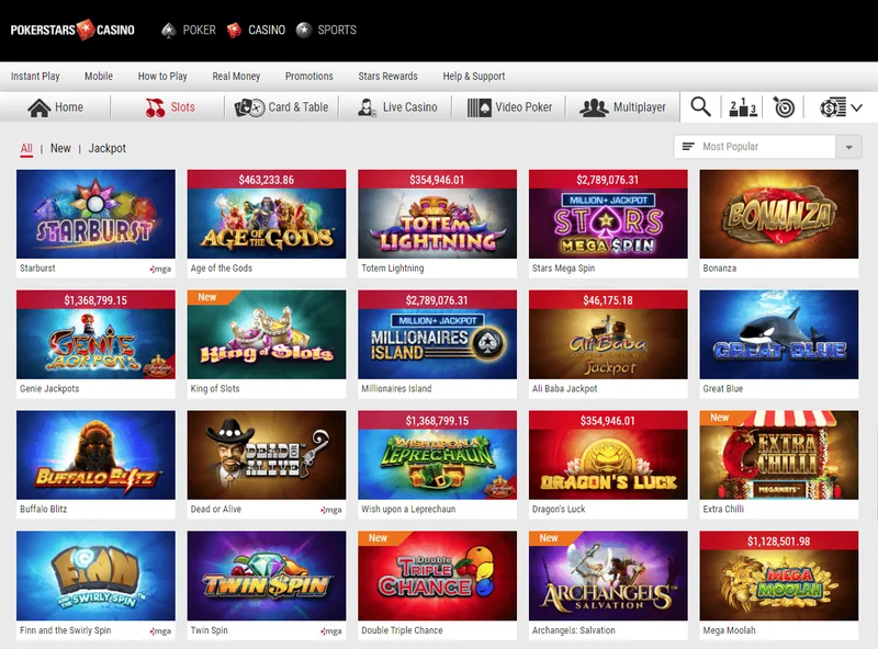 Poker Stars Casino - Premium Gaming Experience